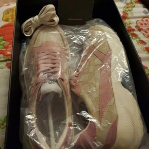 Coach Tech Runners Pink and Light Khaki